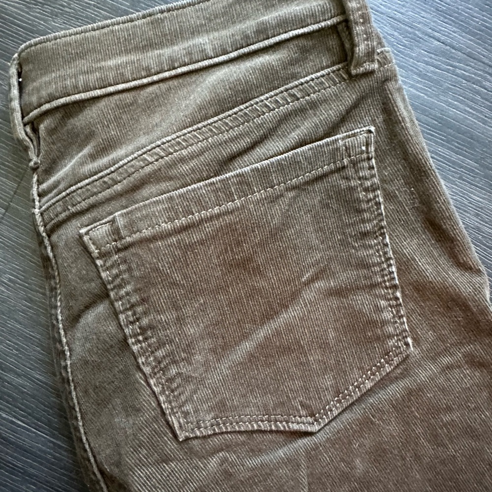 Ann Taylor LOFT Modern Straight Stretch Corduroy Pants - Picture 4 of 4